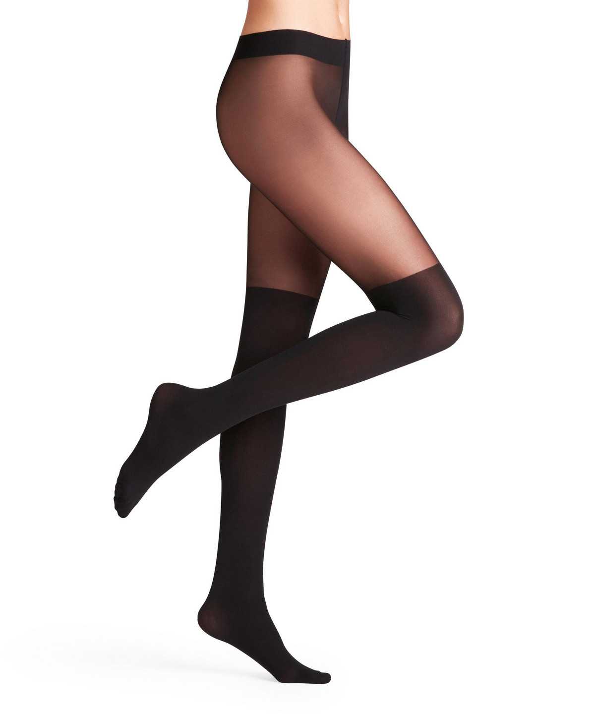 Women Falke Overknee 25 DEN Tights Tights Black | RFVSLW143