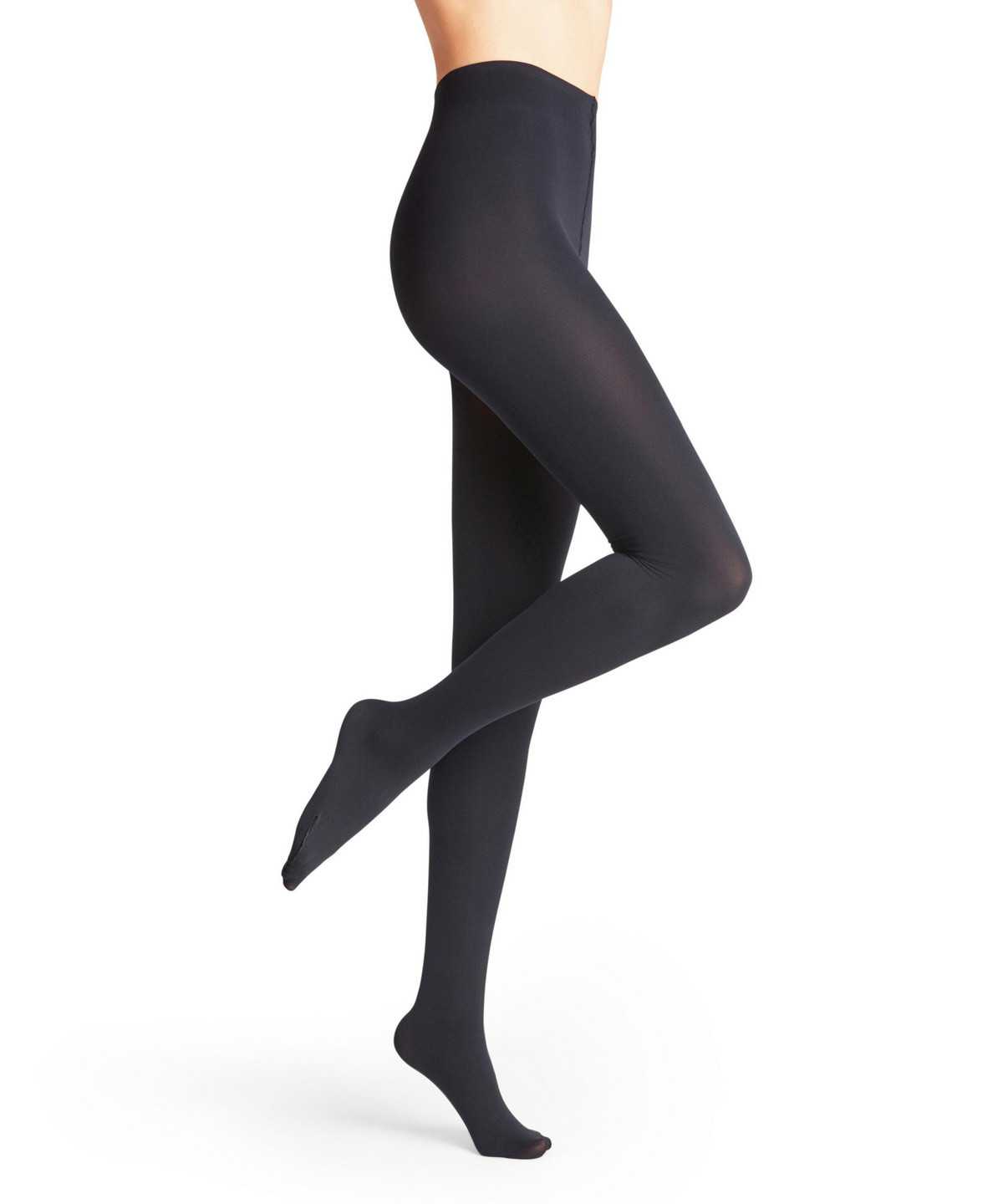 Women Falke Pure Matt 100 DEN Tights Tights Blue | ZJOCRV134