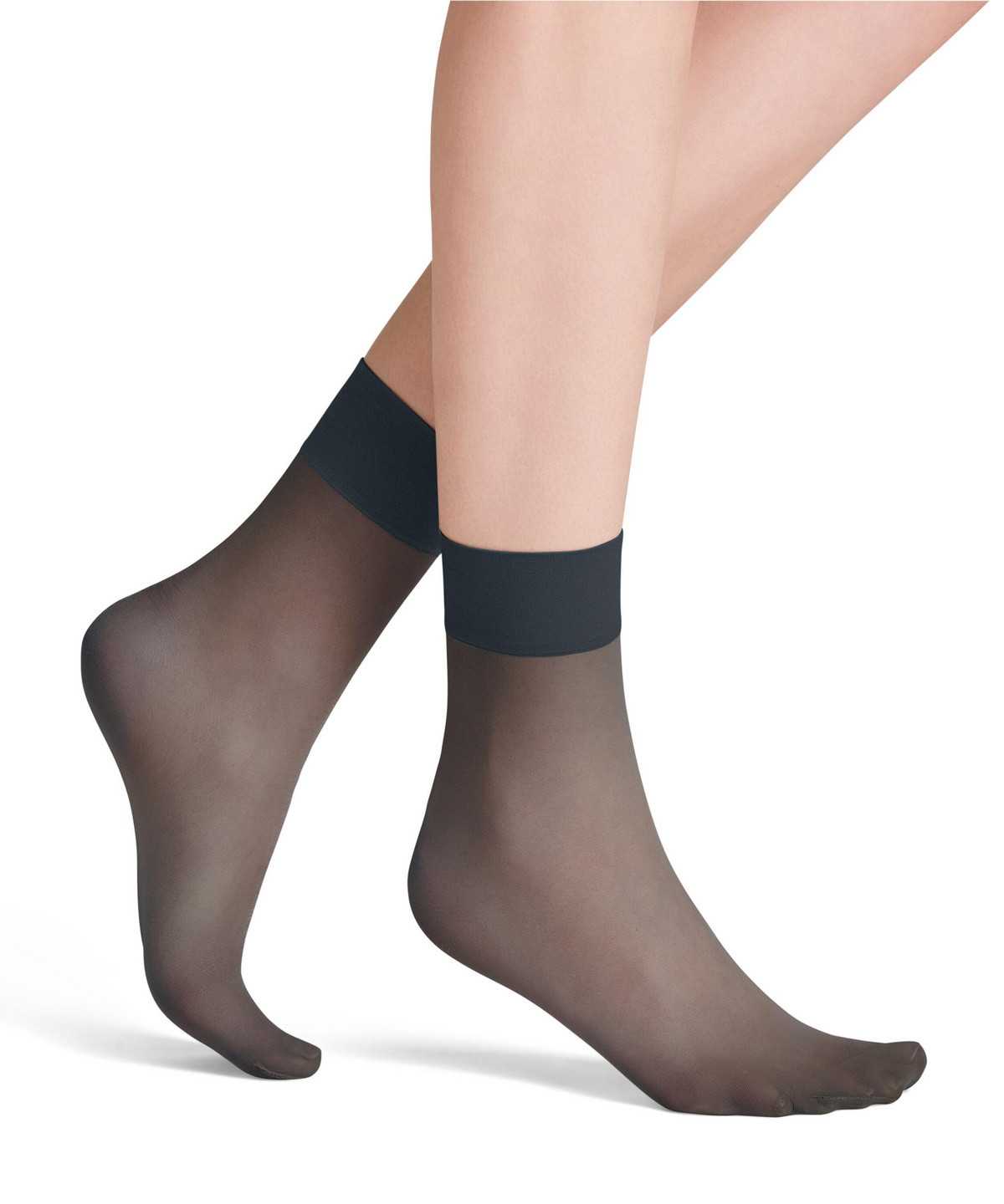 Women Falke Pure Matt 20 DEN Ankle socks Socks Grey | XOJIEZ815