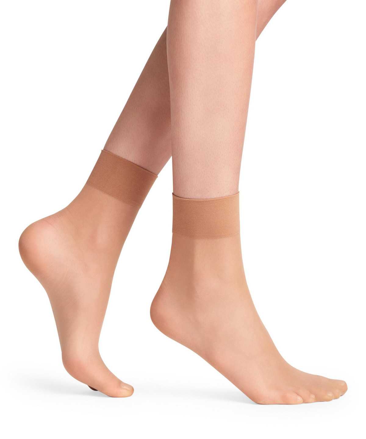 Women Falke Pure Matt 20 DEN Ankle socks Socks Beige | SMFEUA103