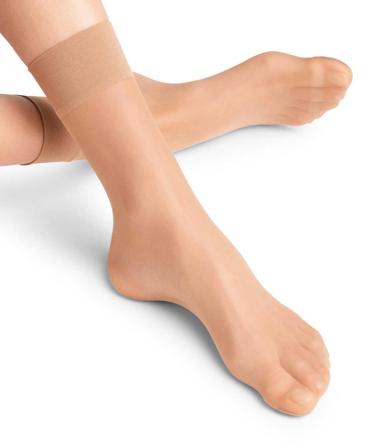 Women Falke Pure Matt 20 DEN Ankle socks Socks Beige | VWCTNH241