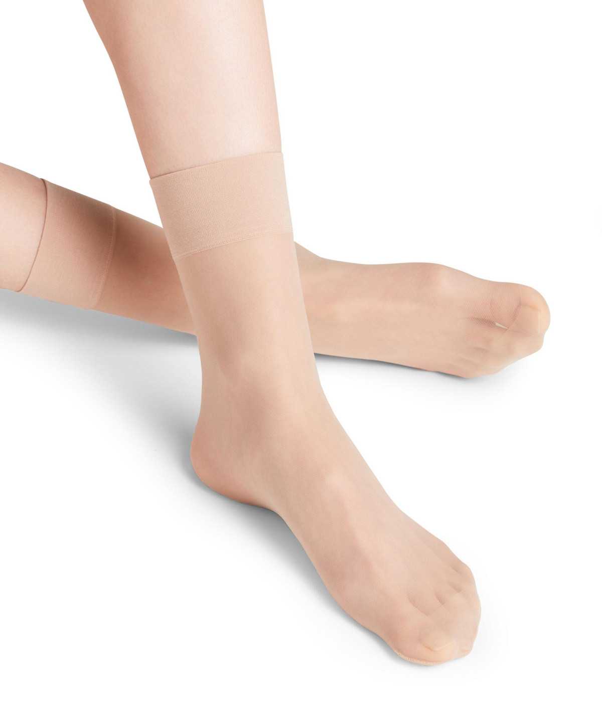 Women Falke Pure Matt 20 DEN Ankle socks Socks Brown | MFTKUO540