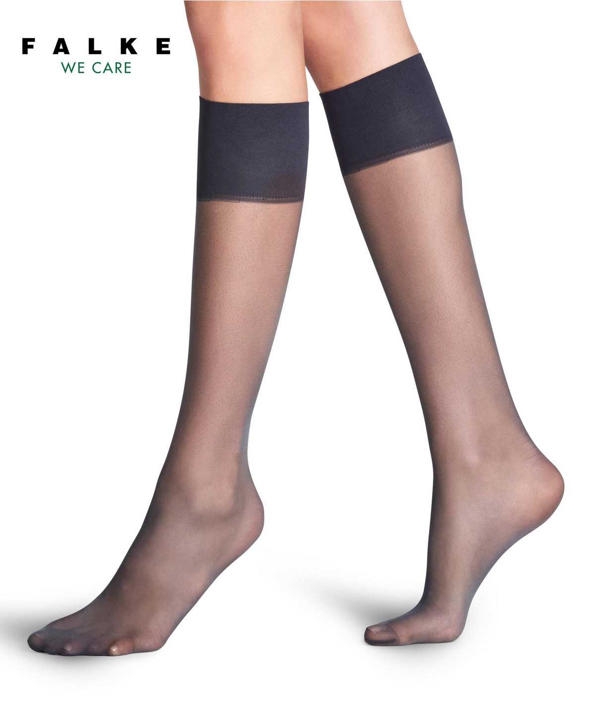 Women Falke Pure Matt 20 DEN Knee-high Socks Socks Grey | RLVUKF716