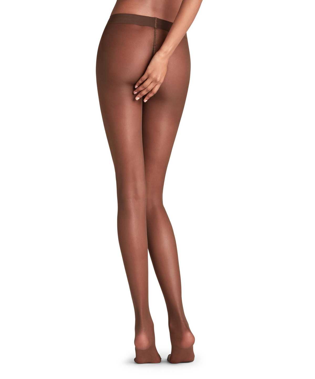 Women Falke Pure Matt 20 DEN Tights Tights Brown | LMJYAH390