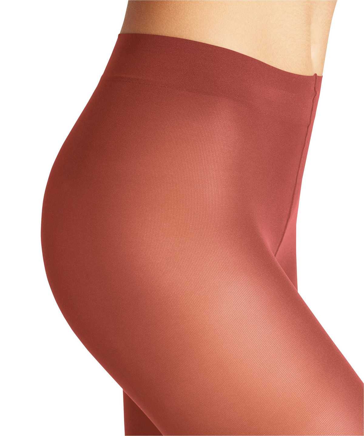 Women Falke Pure Matt 50 DEN Capri Leggings & Capri Red | KPFQWO561