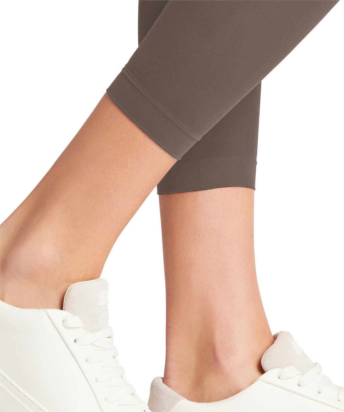 Women Falke Pure Matt 50 DEN Capri Leggings & Capri Brown | HUMPLN546