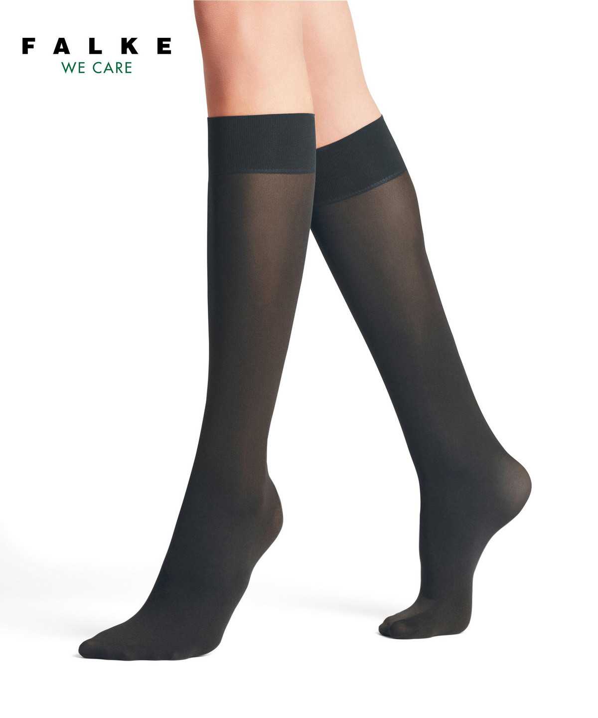 Women Falke Pure Matt 50 DEN Knee-high Socks Socks Grey | LRAVJQ856