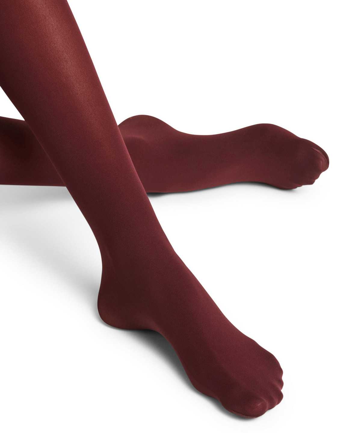 Women Falke Pure Matt 50 DEN Tights Tights Red | HFGUYW657