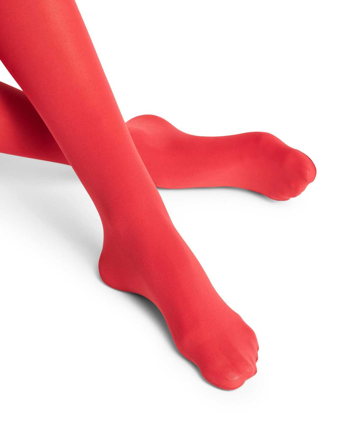 Women Falke Pure Matt 50 DEN Tights Tights Red | MZFNHU492