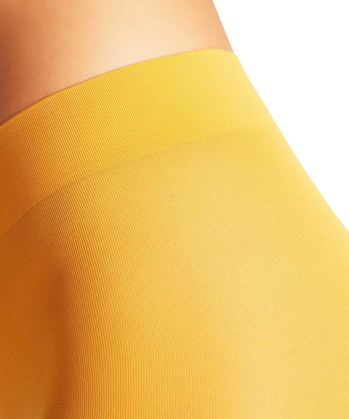 Women Falke Pure Matt 50 DEN Tights Tights Yellow | CMKEIY645