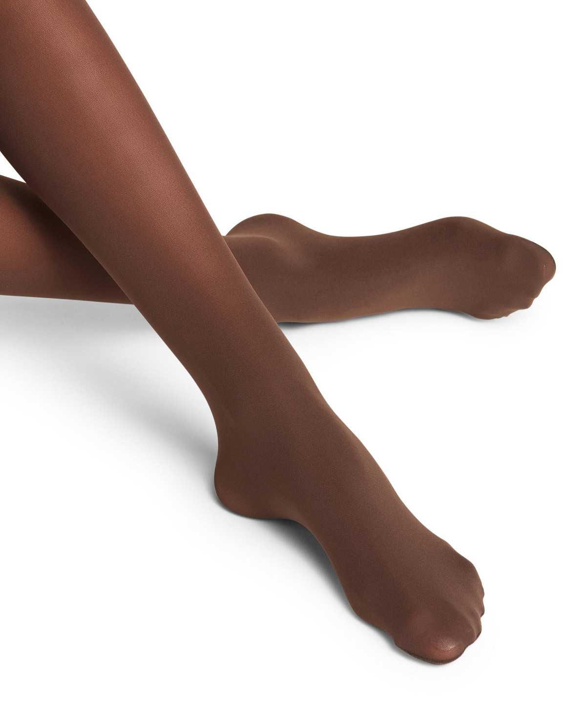 Women Falke Pure Matt 50 DEN Tights Tights Brown | YUSRCT285