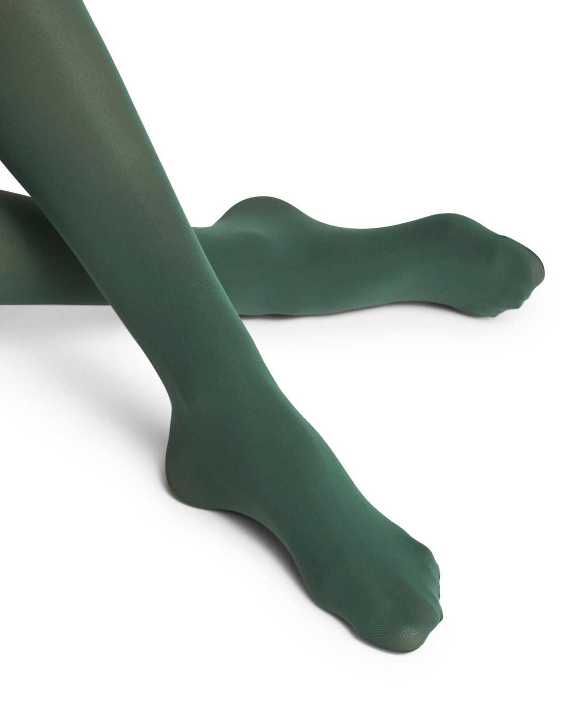 Women Falke Pure Matt 50 DEN Tights Tights Green | KZDWGU705