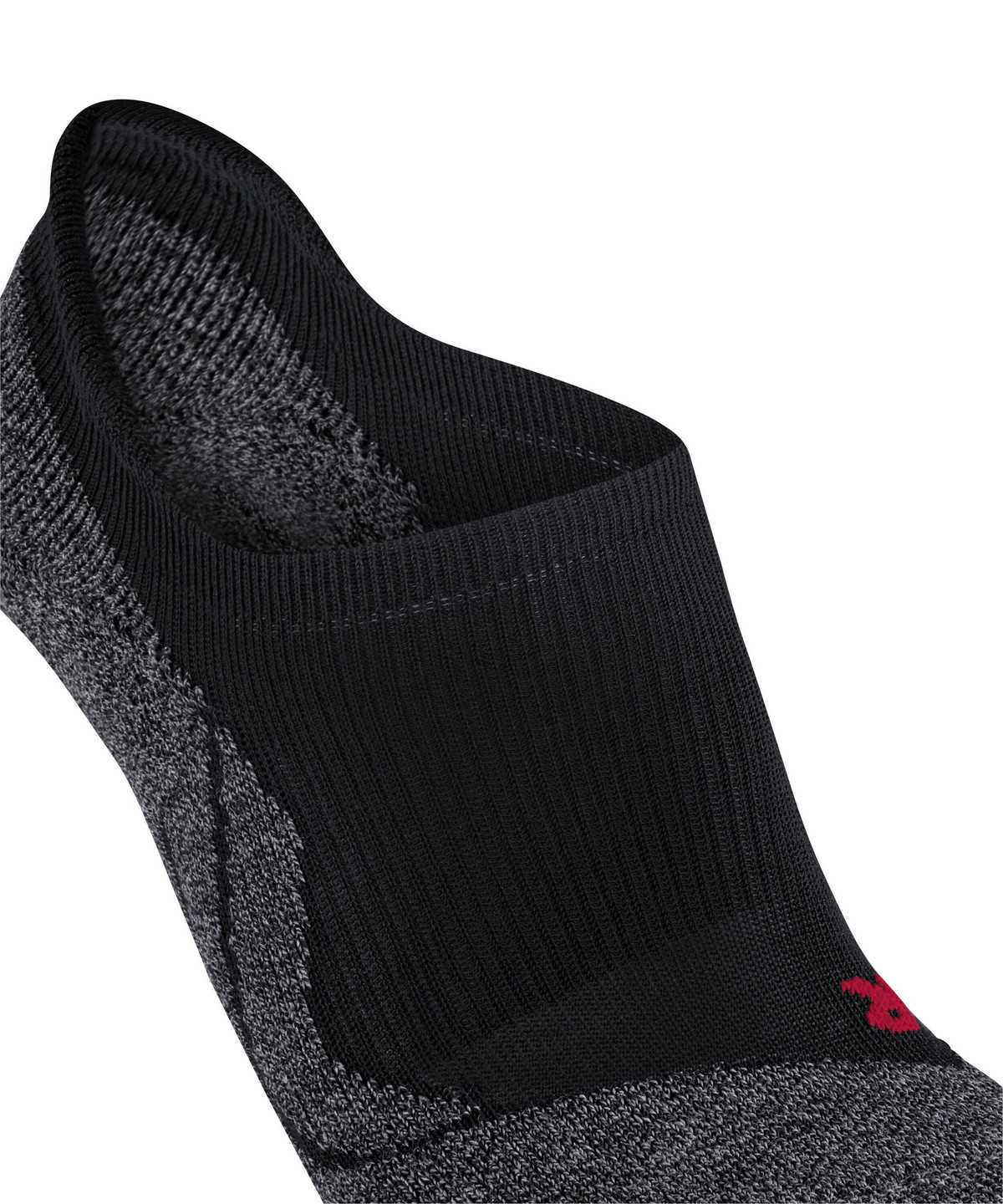 Women Falke RU3 Comfort Invisible Running Invisibles Sports Socks Black | XUIFPO638