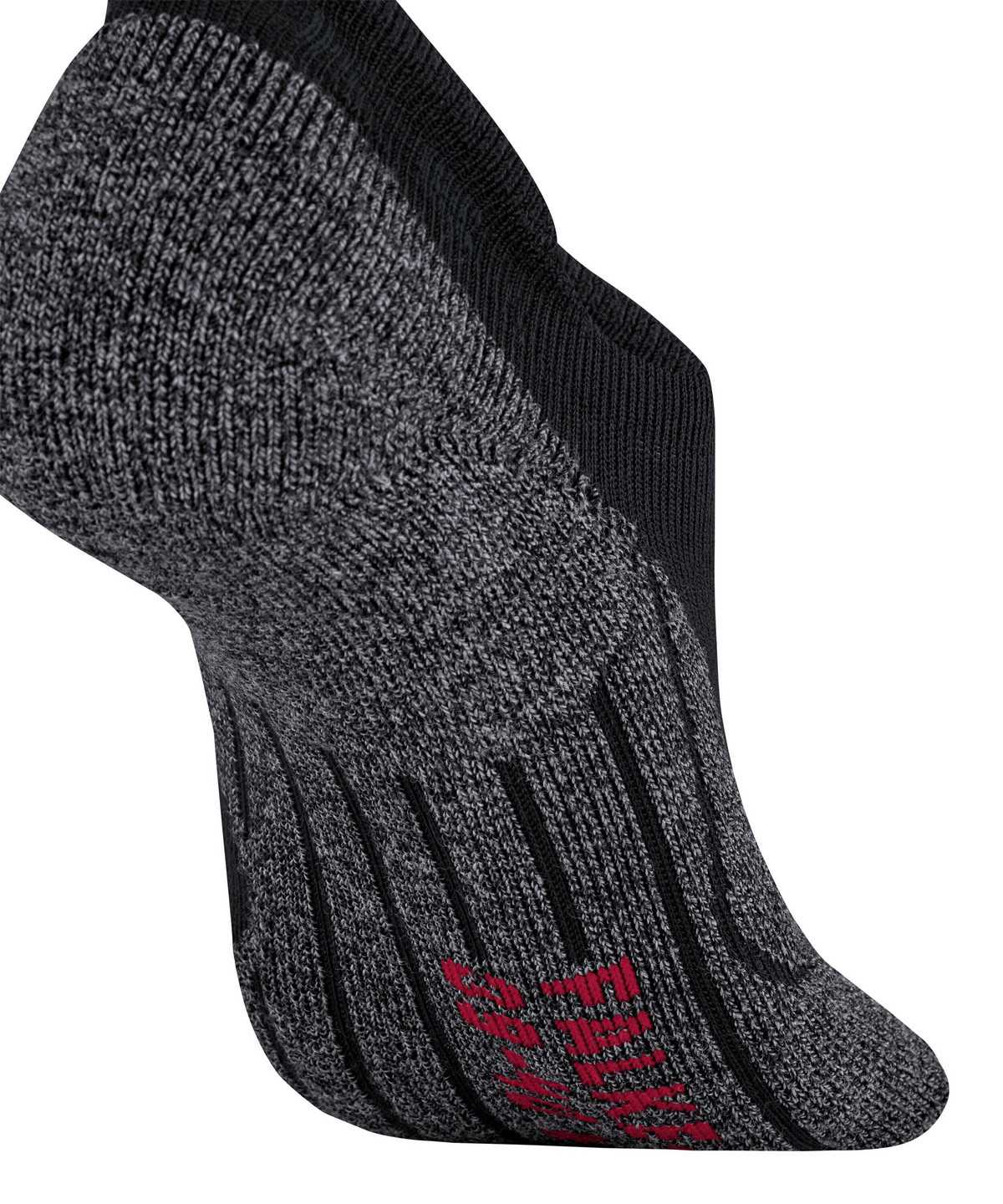 Women Falke RU3 Comfort Invisible Running Invisibles Sports Socks Black | XUIFPO638