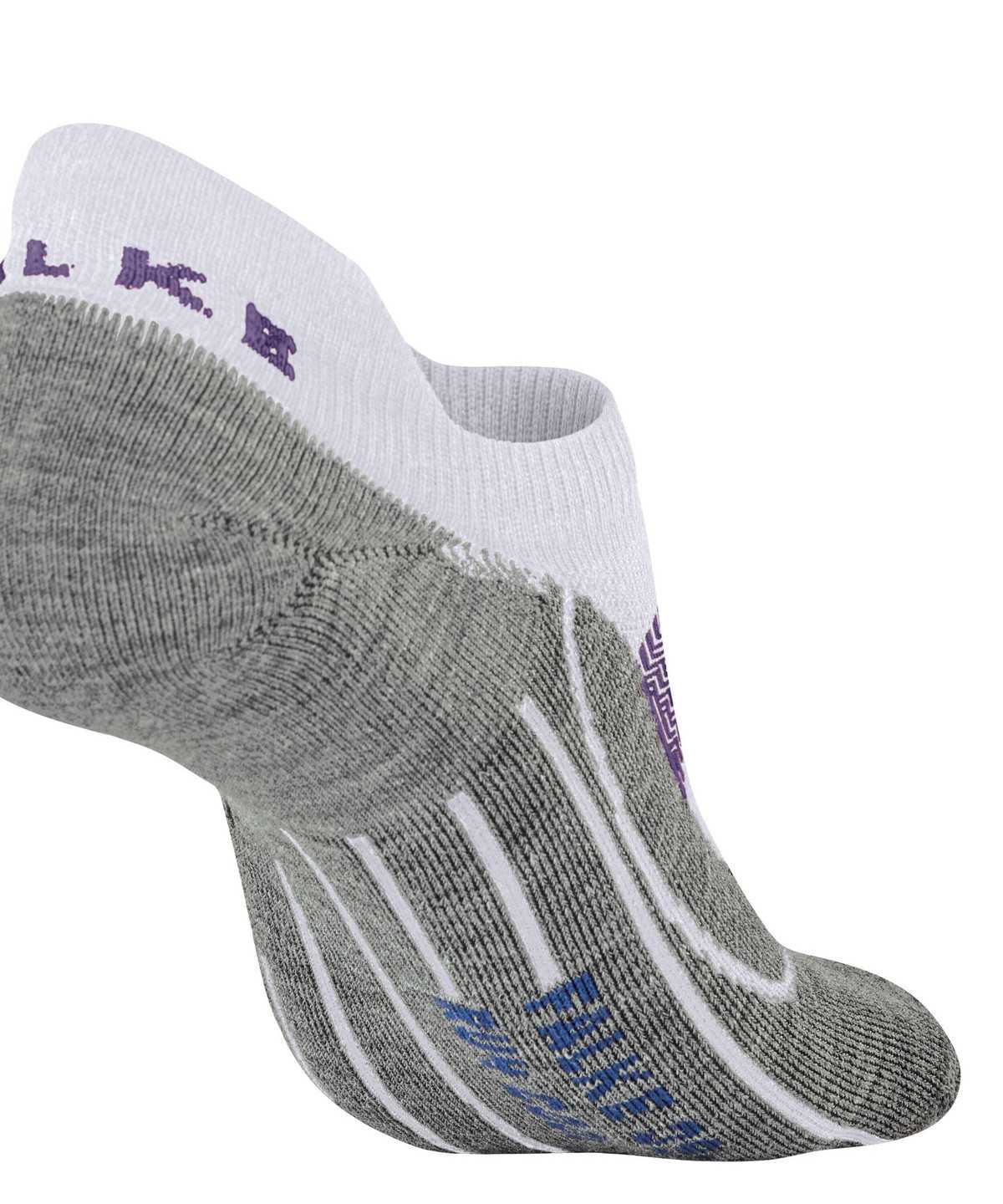 Women Falke RU4 Endurance Cool Invisible Running Invisibles Sports Socks White | UFDVAG865