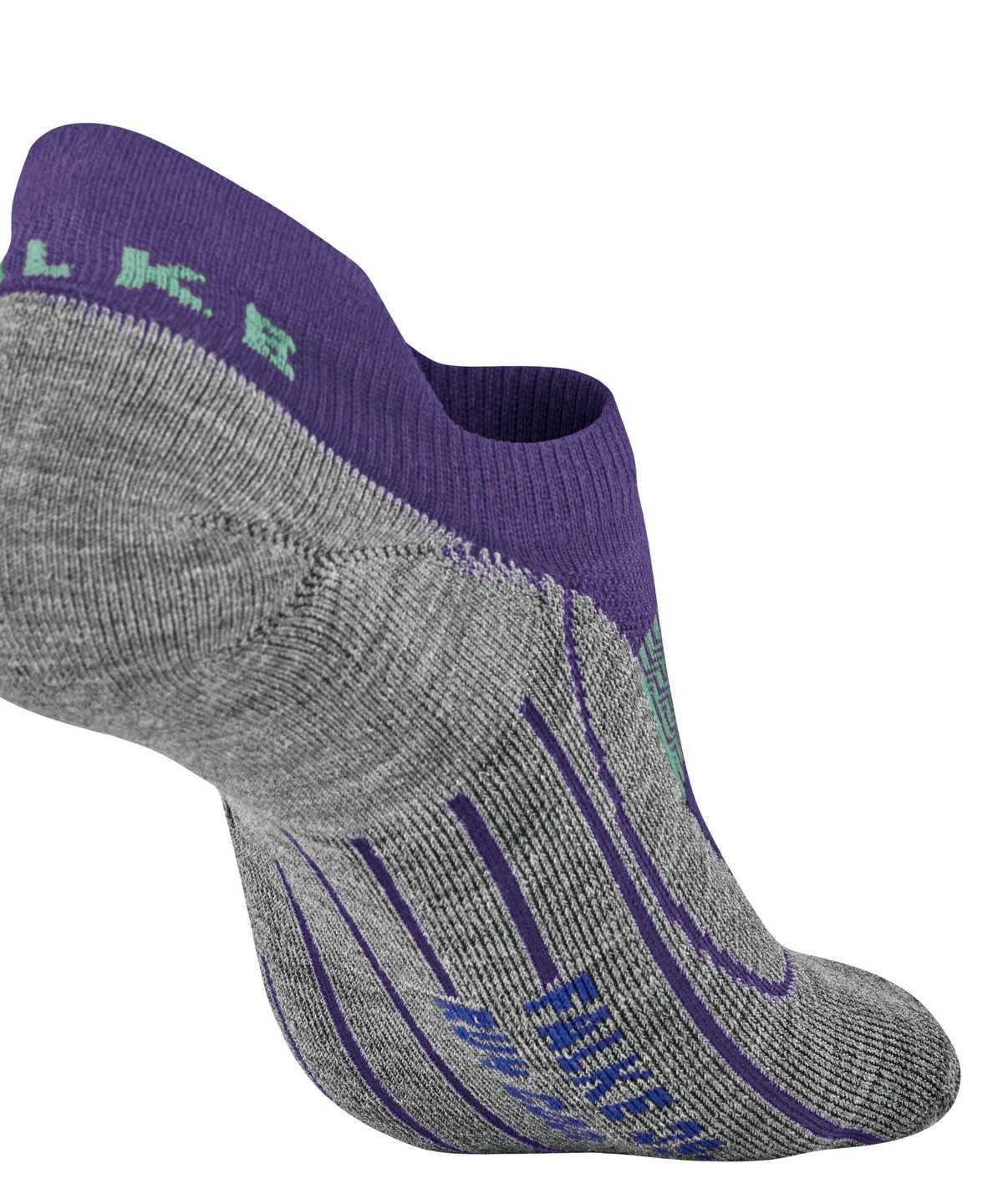 Women Falke RU4 Endurance Cool Invisible Running Invisibles Sports Socks Purple | RGOXZF470