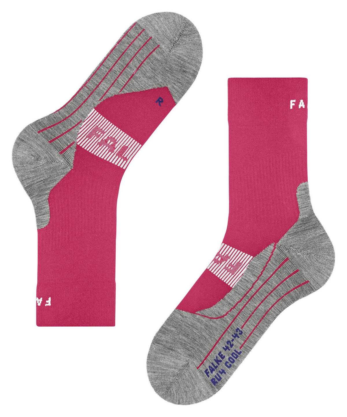 Women Falke RU4 Endurance Cool Running Socks Sports Socks Red | XMWZVJ801