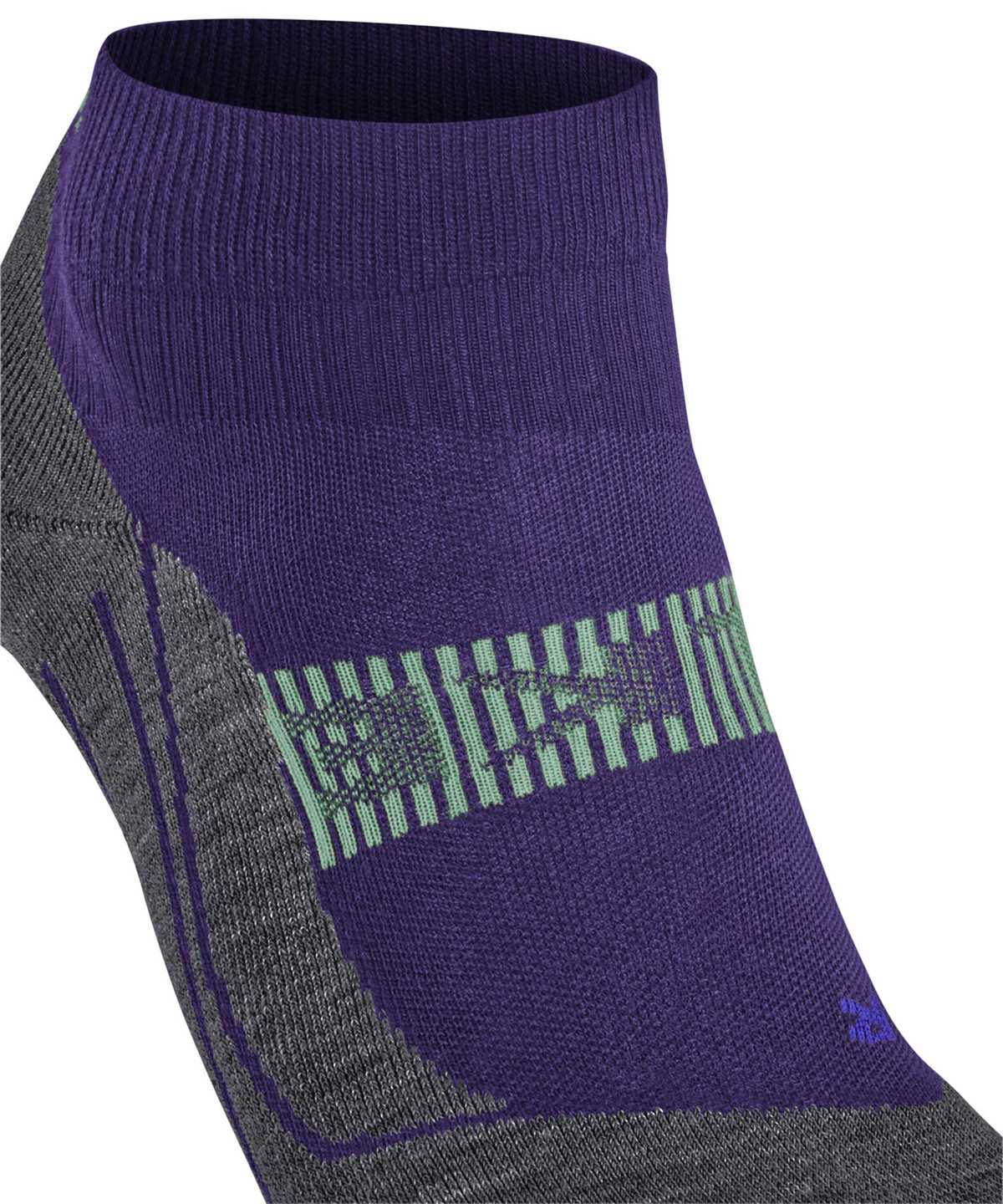 Women Falke RU4 Endurance Cool Short Running Short sock Sports Socks Purple | JLDWRN942