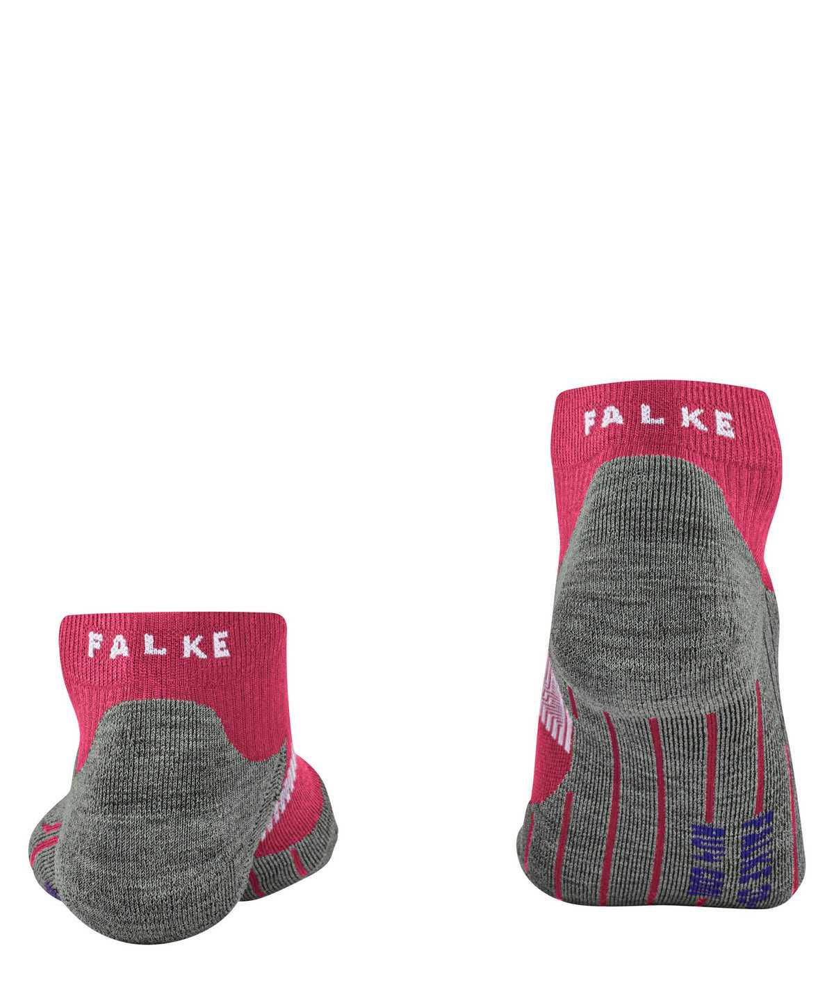 Women Falke RU4 Endurance Cool Short Running Short sock Sports Socks Red | VGEXPA169