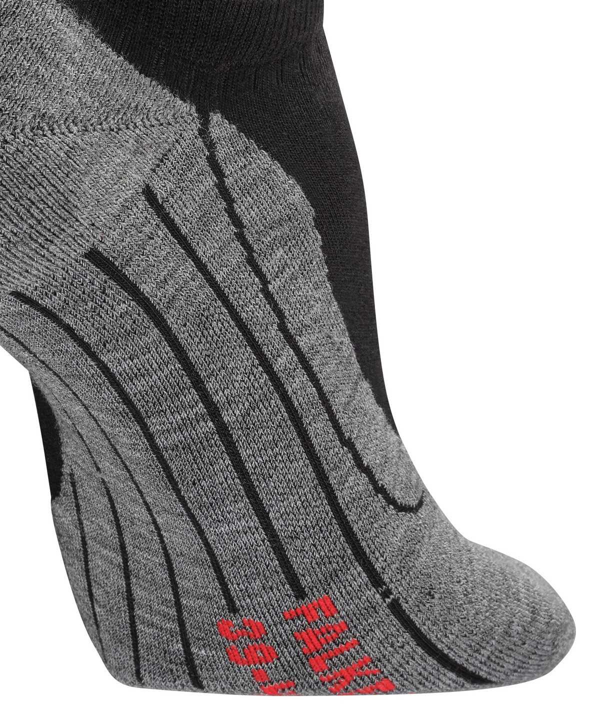 Women Falke RU4 Endurance Invisible Running Invisibles Sports Socks Black | MYCUQW950