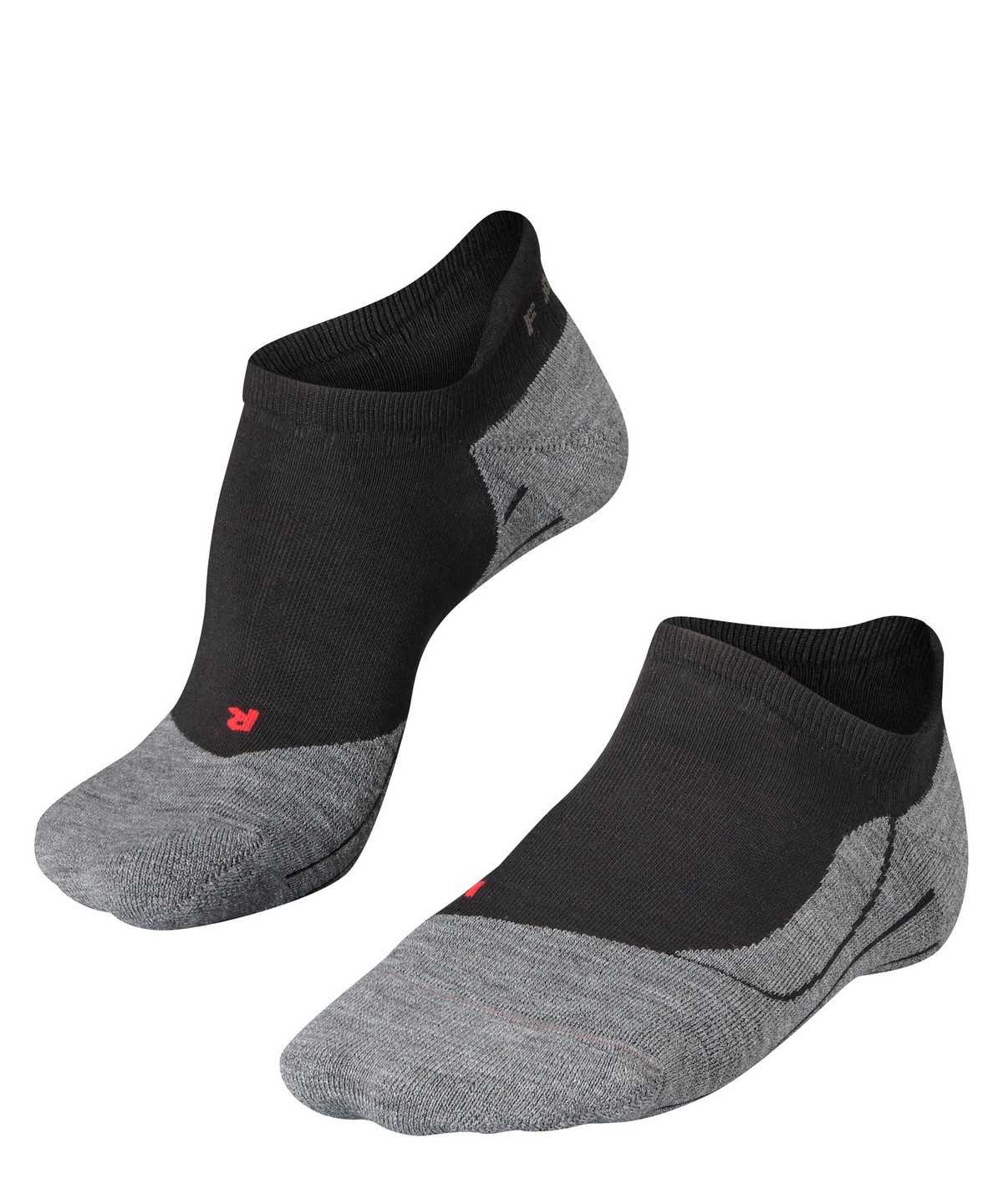 Women Falke RU4 Endurance Invisible Running Invisibles Sports Socks Black | MYCUQW950