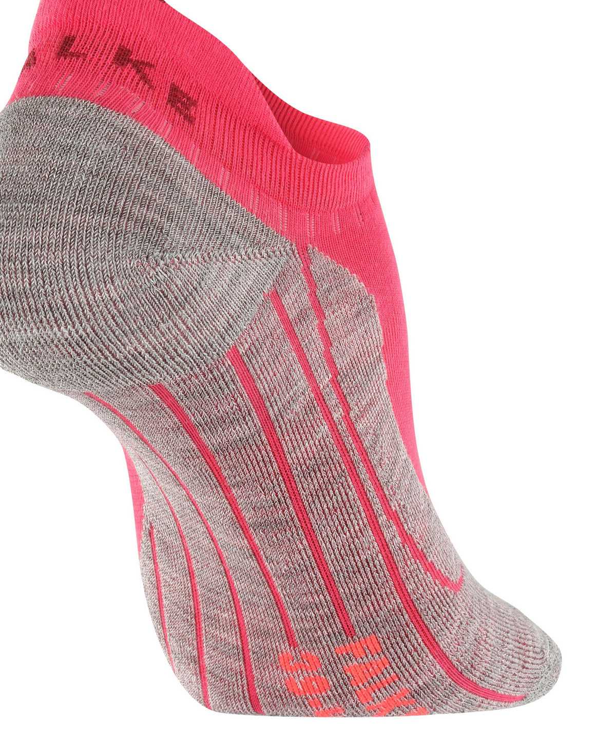 Women Falke RU4 Endurance Invisible Running Invisibles Sports Socks Red | INGKMS964