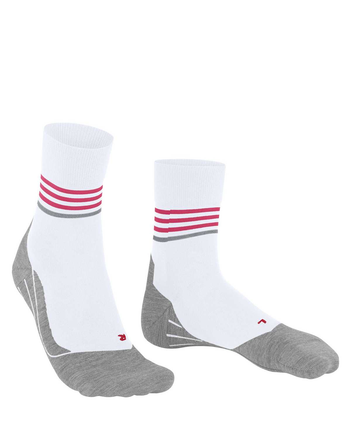 Women Falke RU4 Endurance Reflect Running Socks Sports Socks White | DLCVIZ865