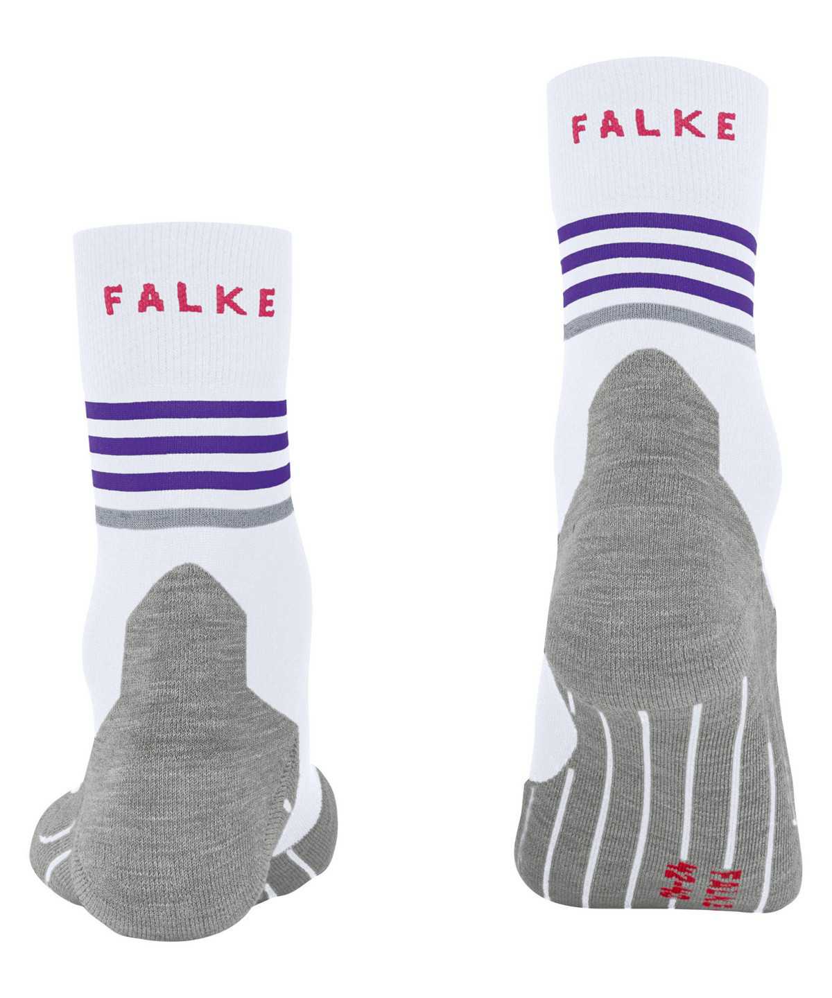 Women Falke RU4 Endurance Reflect Running Socks Sports Socks White | AIJNCS231