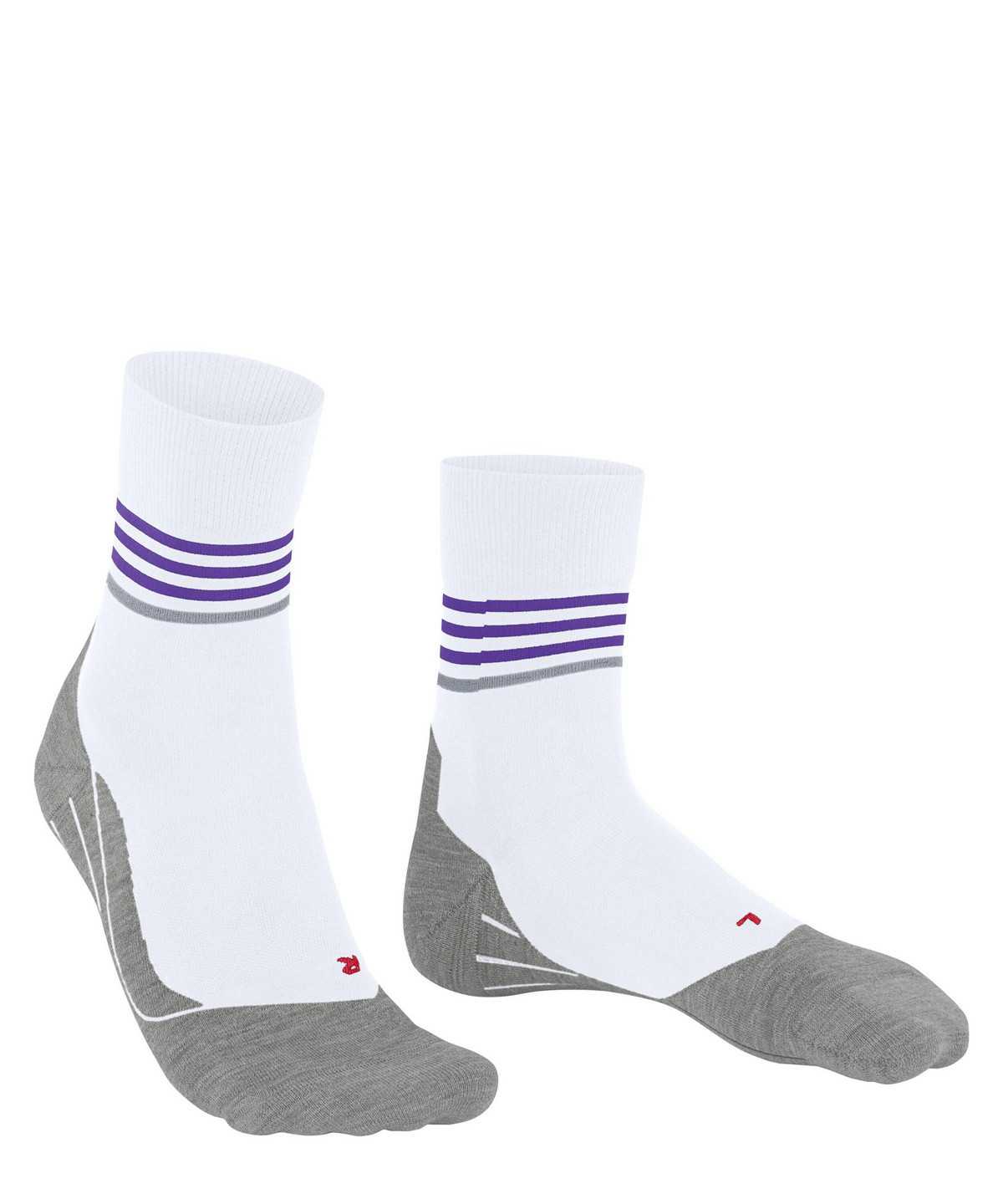 Women Falke RU4 Endurance Reflect Running Socks Sports Socks White | AIJNCS231