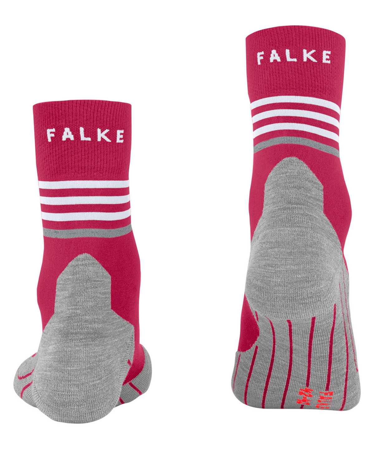 Women Falke RU4 Endurance Reflect Running Socks Sports Socks Red | TPXENH427