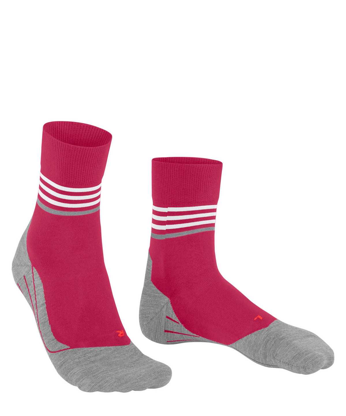 Women Falke RU4 Endurance Reflect Running Socks Sports Socks Red | TPXENH427