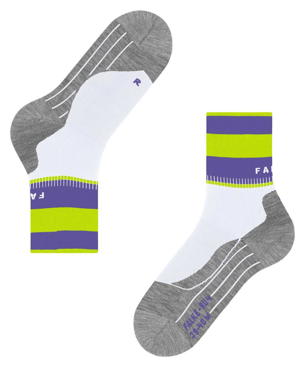 Women Falke RU4 Endurance Running Socks Sports Socks White | JLEHQB702