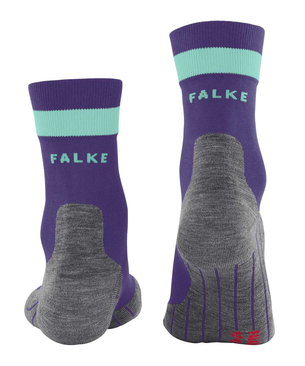 Women Falke RU4 Endurance Running Socks Sports Socks Purple | GLXHPK871