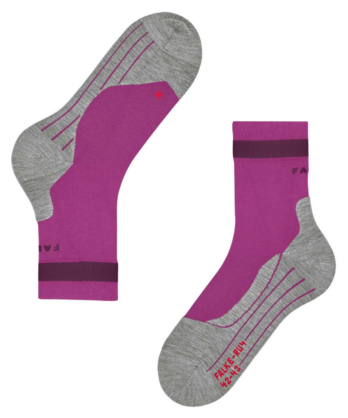 Women Falke RU4 Endurance Running Socks Sports Socks Pink | VDBGAQ850