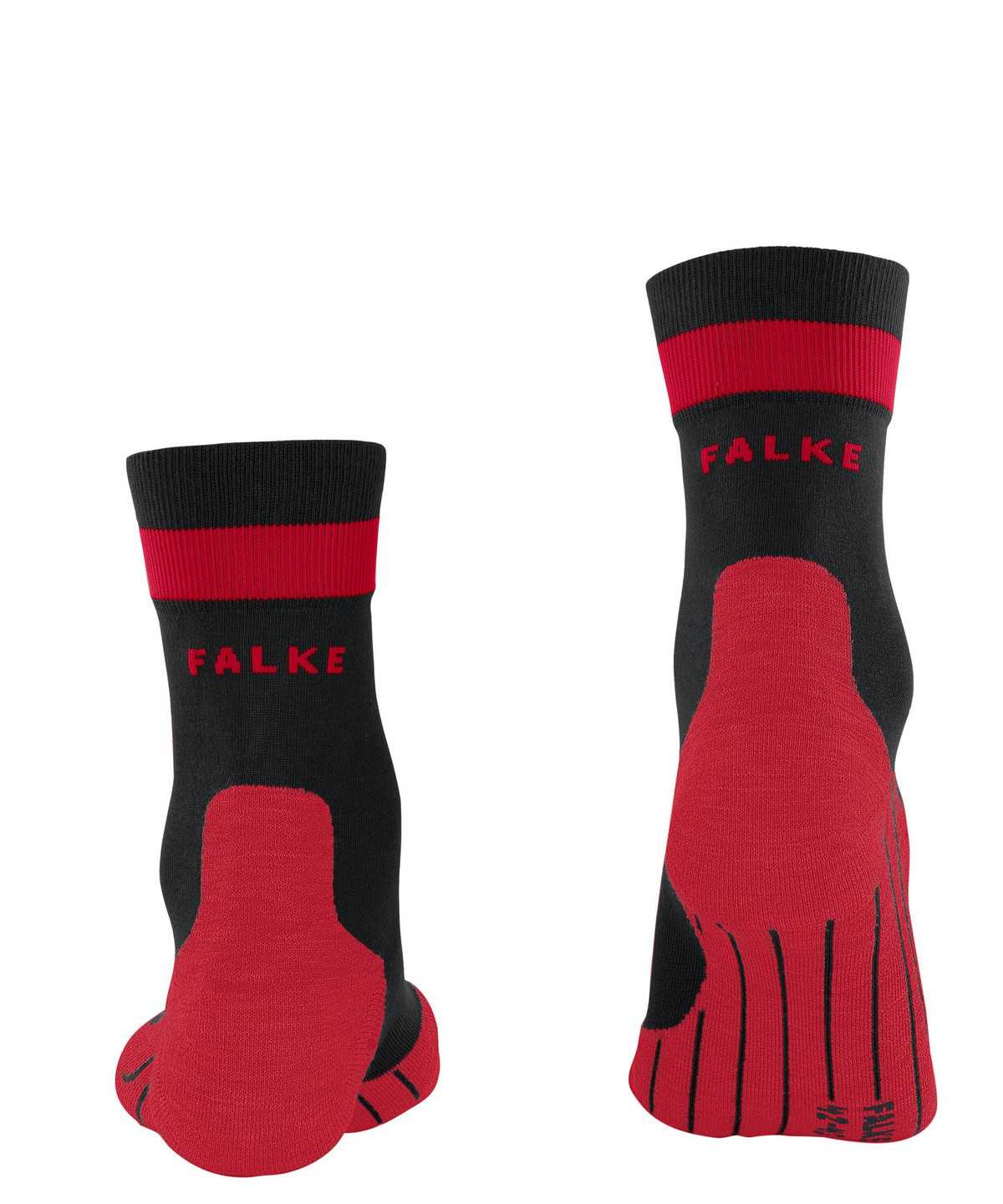 Women Falke RU4 Endurance Running Socks Sports Socks Black | UMDRYA086