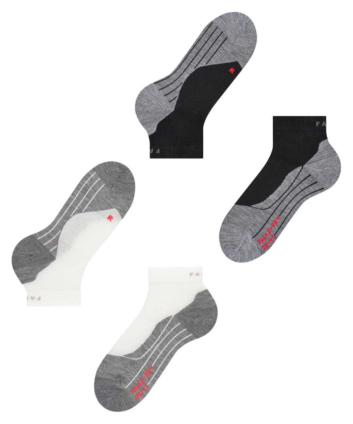 Women Falke RU4 Endurance Short 2-Pack Short sock Sports Socks Multicolored | UIJEXZ091