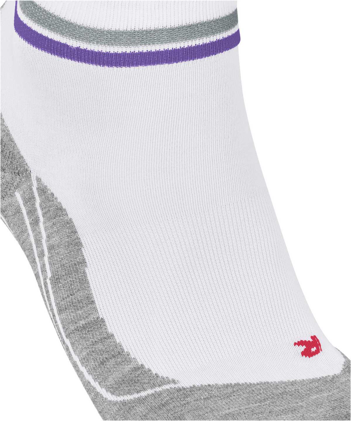 Women Falke RU4 Endurance Short Reflect Running Short sock Sports Socks White | JCOMBW619