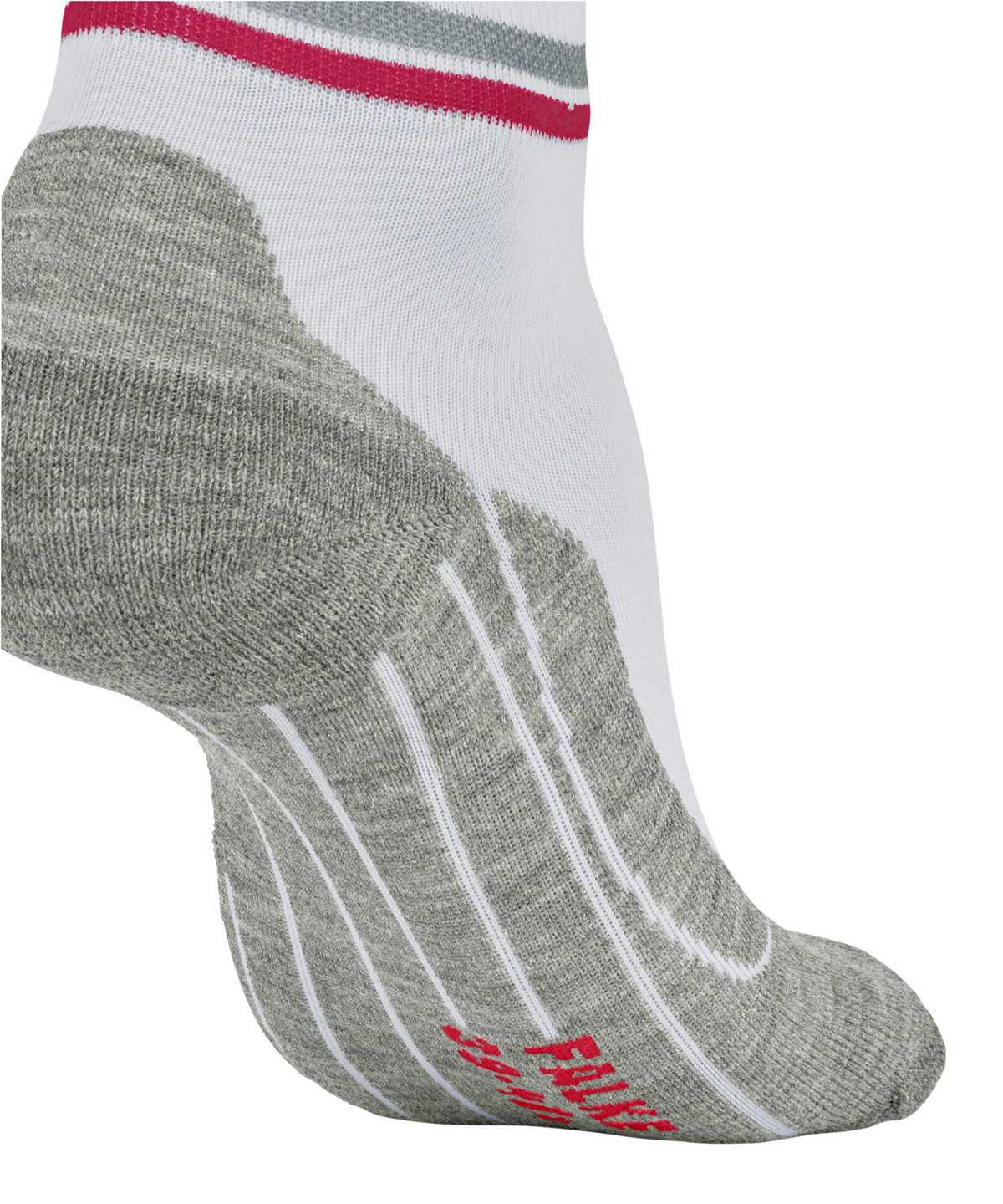 Women Falke RU4 Endurance Short Reflect Running Short sock Sports Socks White | FIRBTY207