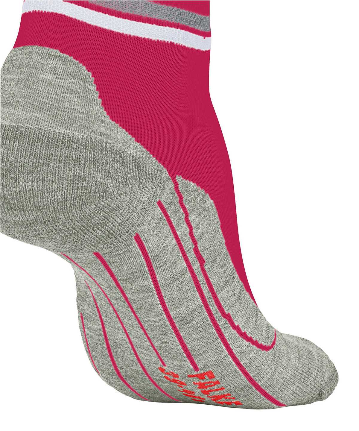 Women Falke RU4 Endurance Short Reflect Running Short sock Sports Socks Red | TXYZOU629