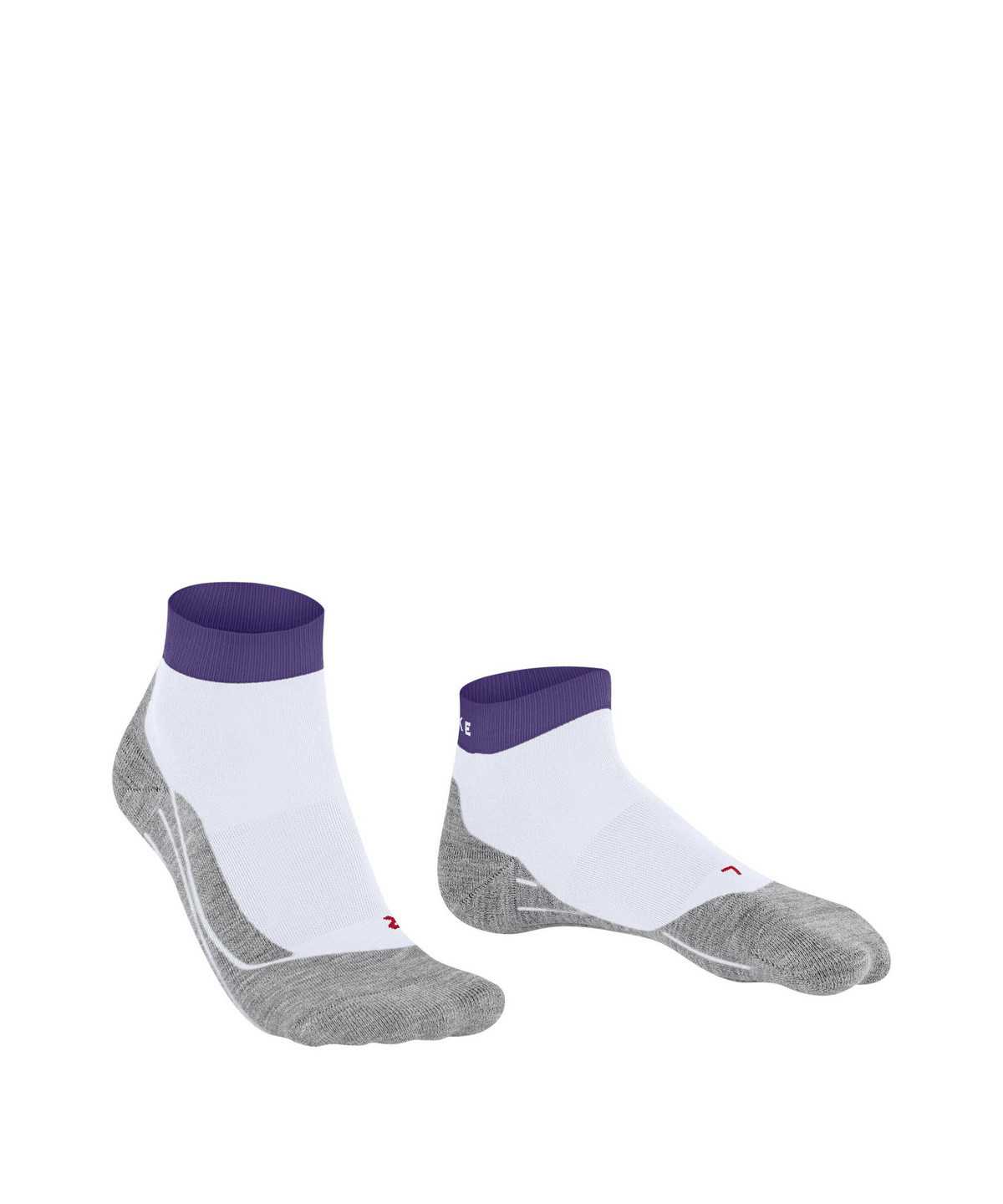 Women Falke RU4 Endurance Short Running Short sock Sports Socks White | MBJOKC537