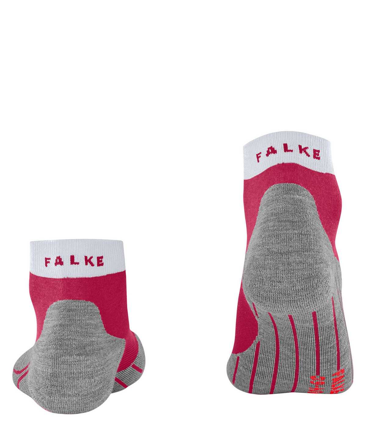 Women Falke RU4 Endurance Short Running Short sock Sports Socks Red | IXWHSA486