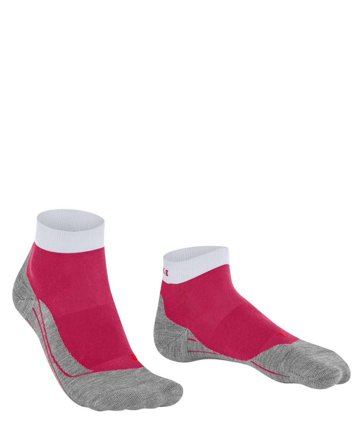 Women Falke RU4 Endurance Short Running Short sock Sports Socks Red | IXWHSA486