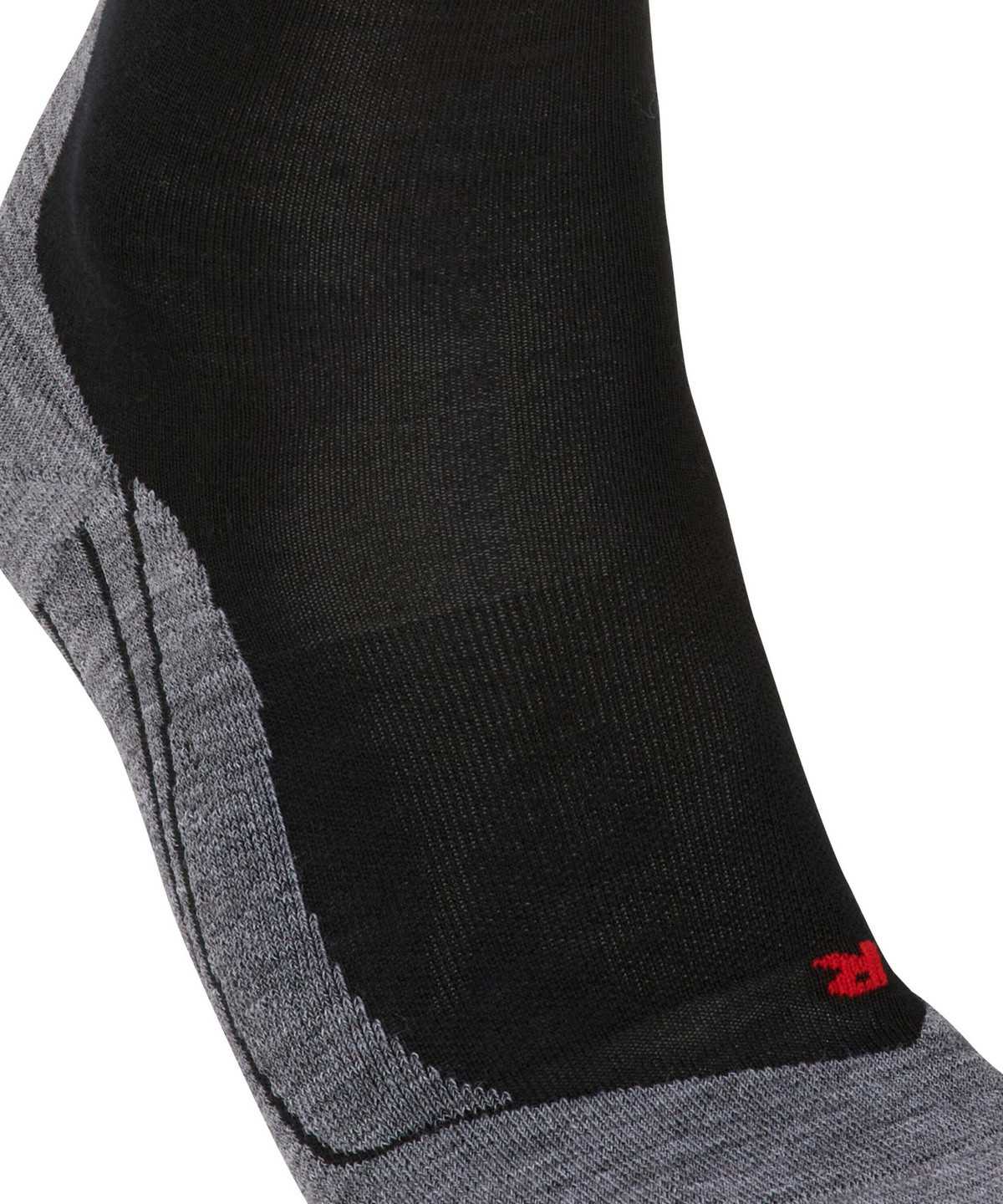 Women Falke RU4 Endurance Wool Running Socks Sports Socks Black | PHTJSZ467