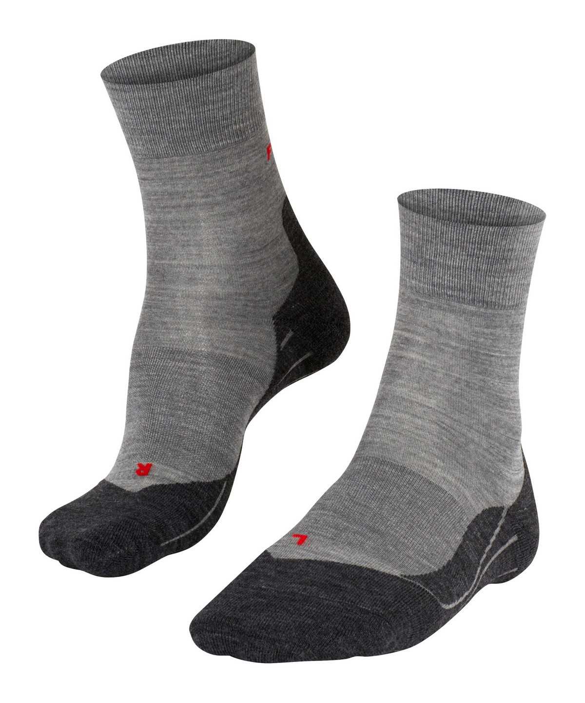 Women Falke RU4 Endurance Wool Running Socks Sports Socks Grey | YPLHDR036