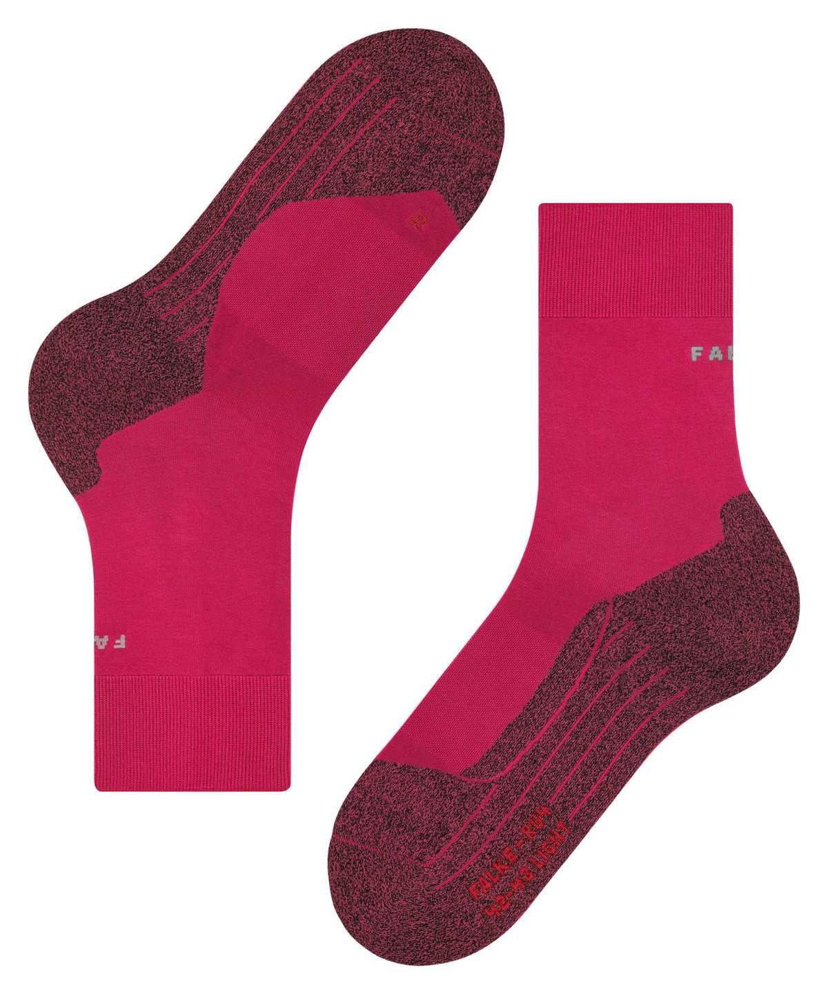 Women Falke RU4 Light Performance Running Socks Sports Socks Red | SUFDVO518