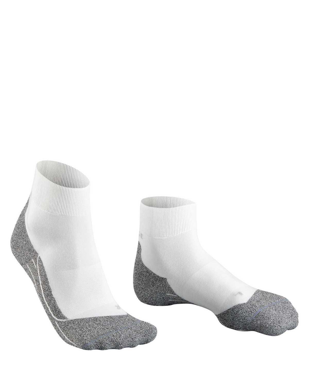 Women Falke RU4 Light Performance Short Running Short sock Sports Socks White | JSAIER014