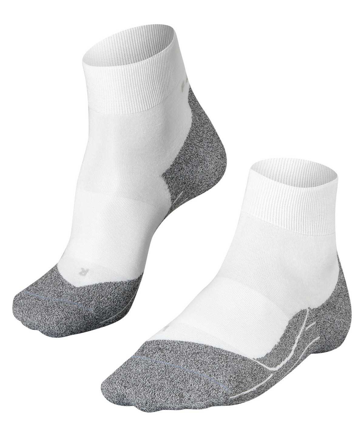 Women Falke RU4 Light Performance Short Running Short sock Sports Socks White | JSAIER014