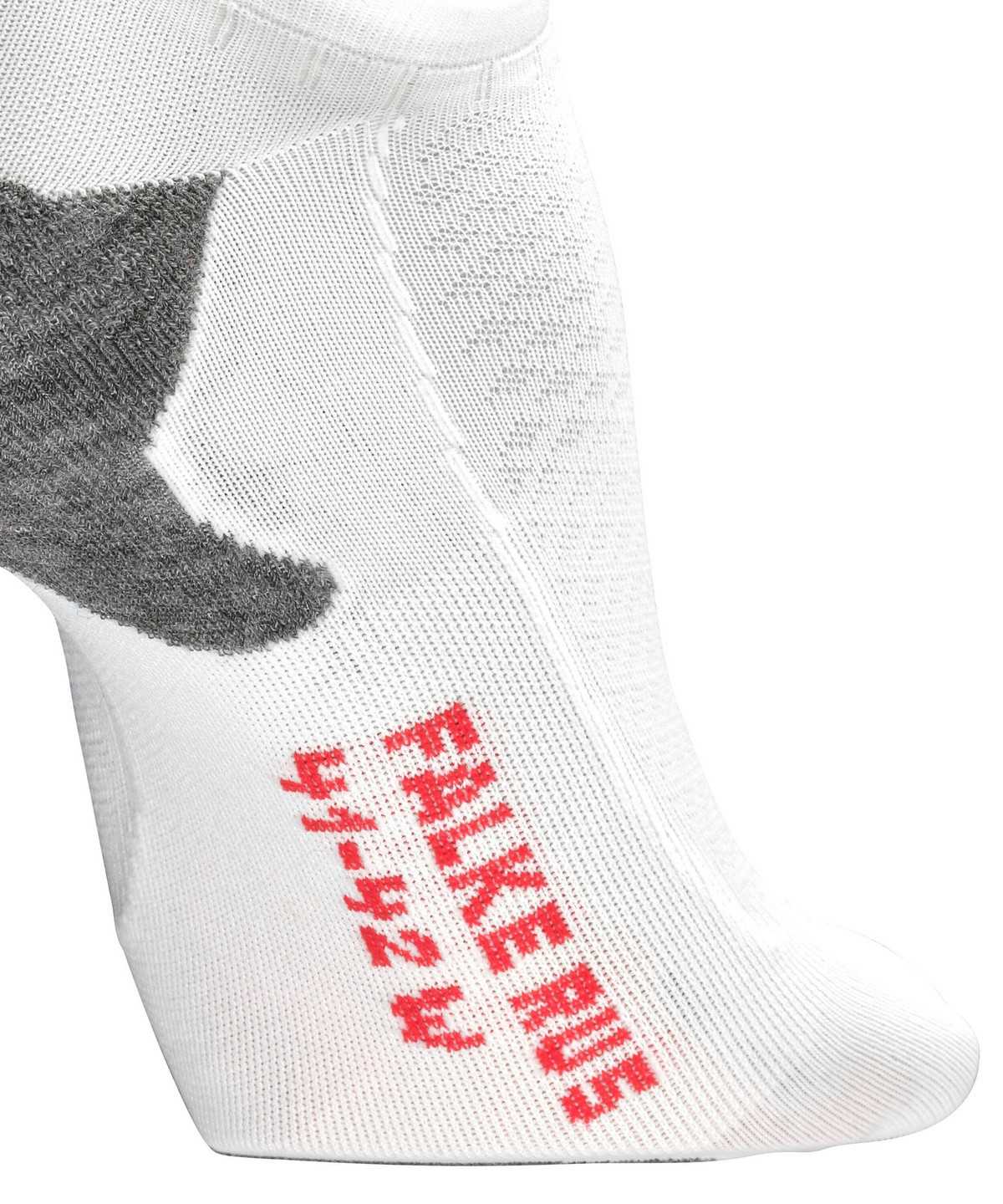 Women Falke RU5 Race Invisible Running Invisibles Sports Socks White | XGTUSP586