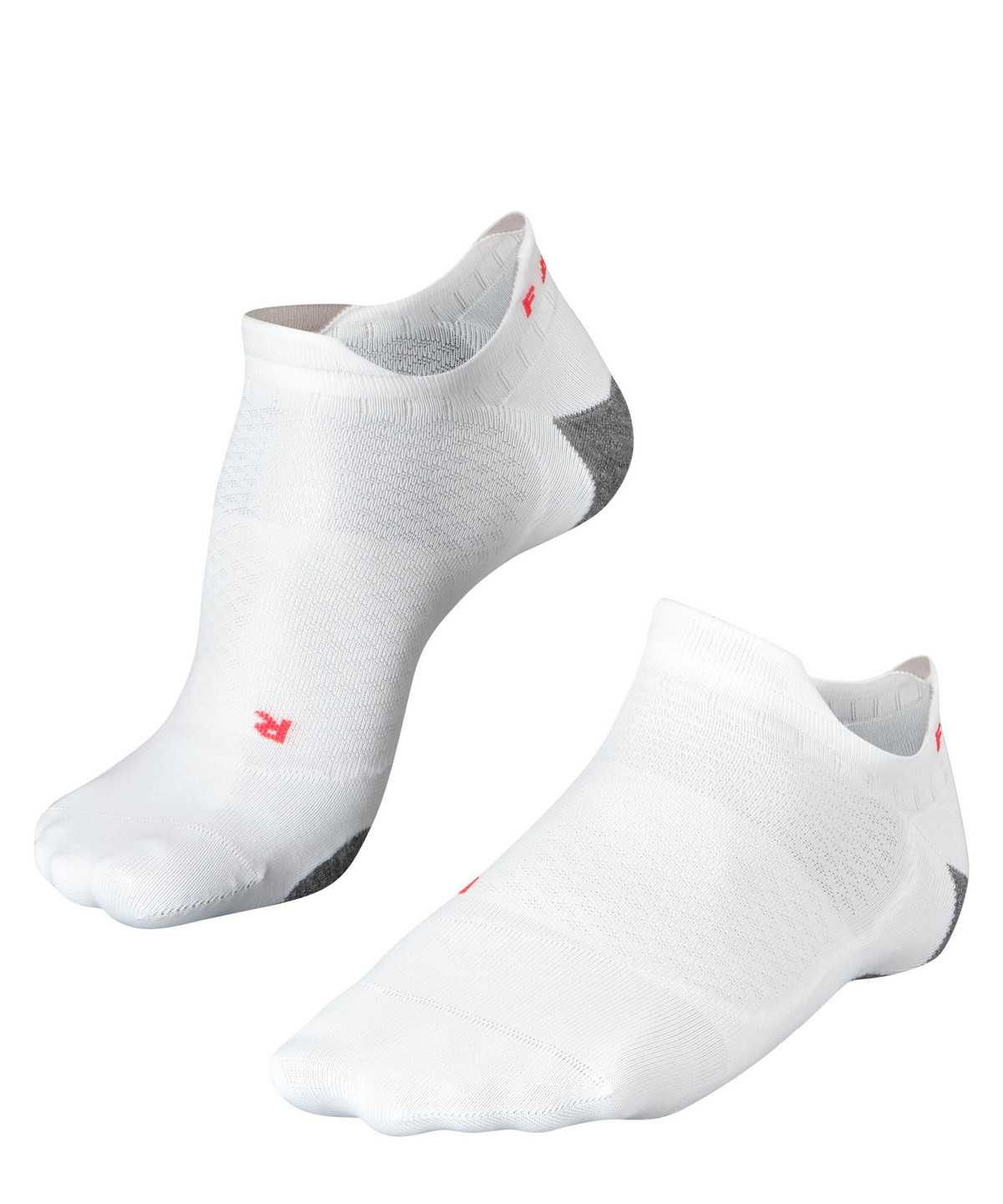 Women Falke RU5 Race Invisible Running Invisibles Sports Socks White | XGTUSP586