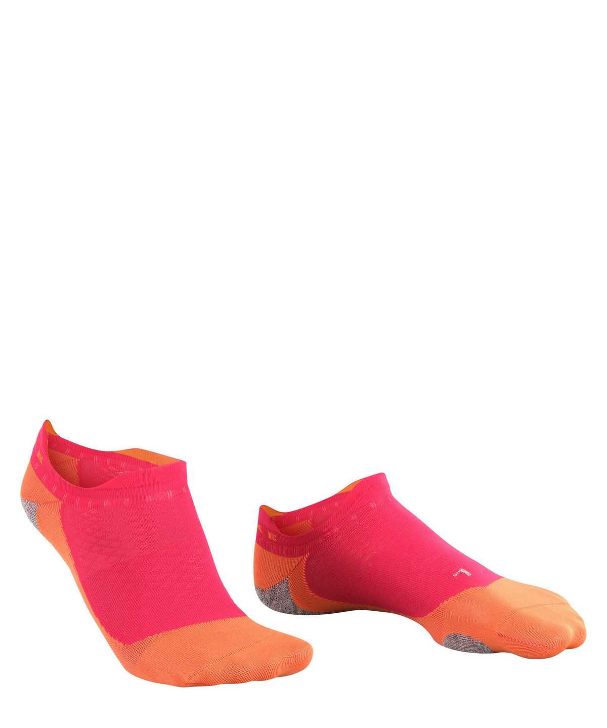 Women Falke RU5 Race Invisible Running Invisibles Sports Socks Red | QYUFZM459